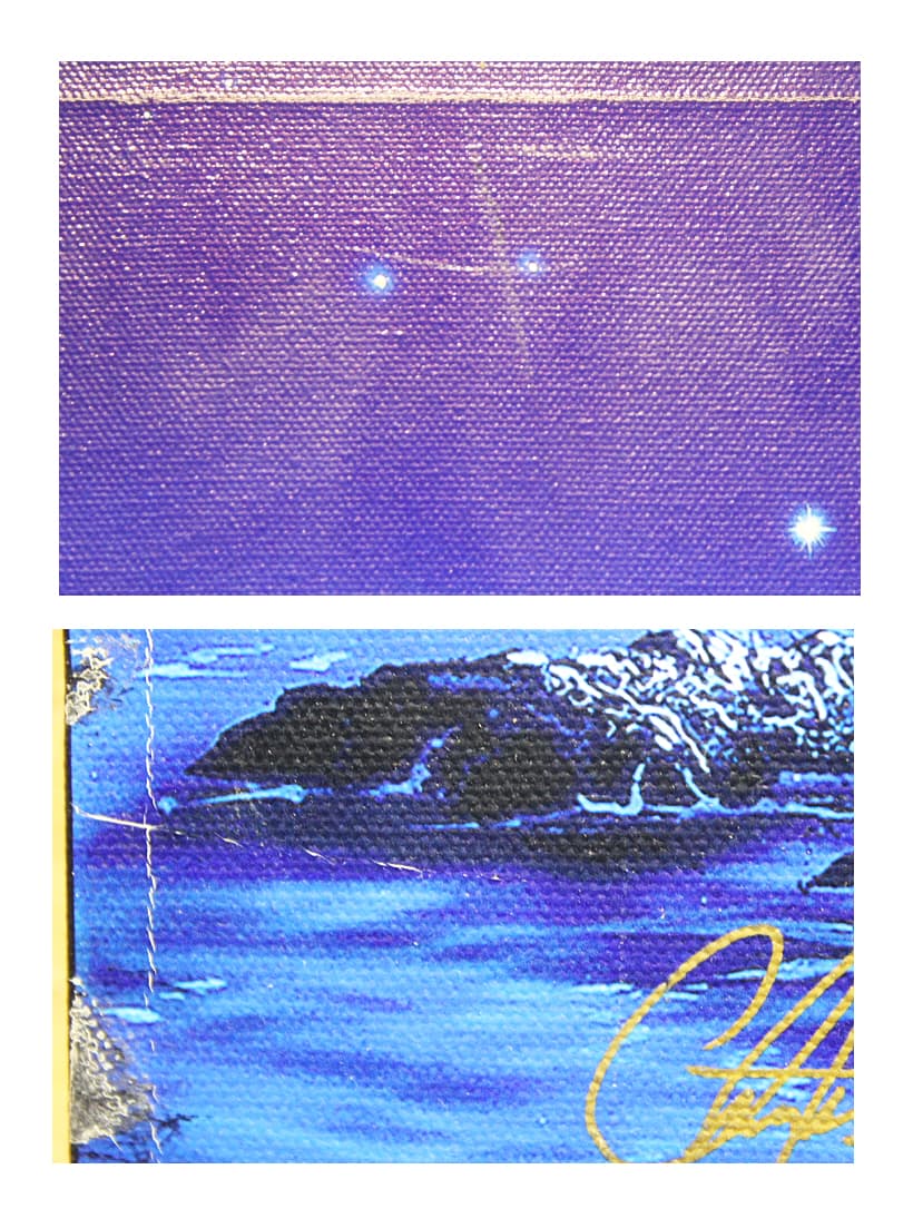 ラッセン【マウイムーンⅡ】 手彩色 キャンバスエディション　キャンバスのみ