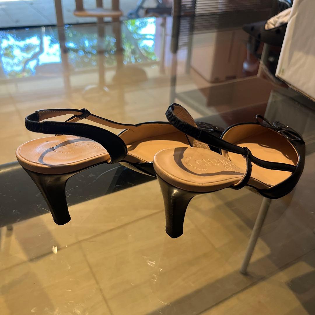 CHANEL ブラックレザー