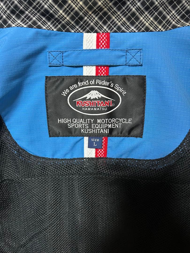 クシタニ　ウインタージャケット　インナーダウン　プロテクター付き　Lサイズ