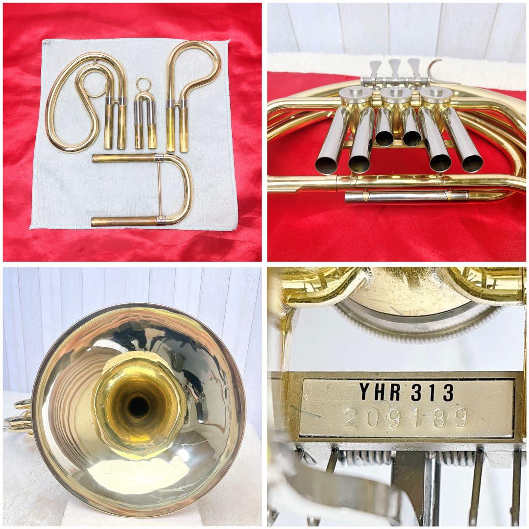 YAMAHA YHR-313 フレンチホルン シングル マウスピースなし