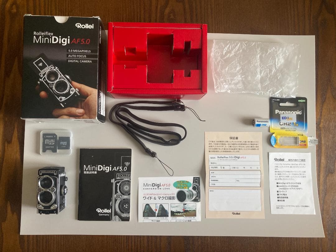 Rolleiflex MiniDigi ローライフレックス ミニデジ 黒