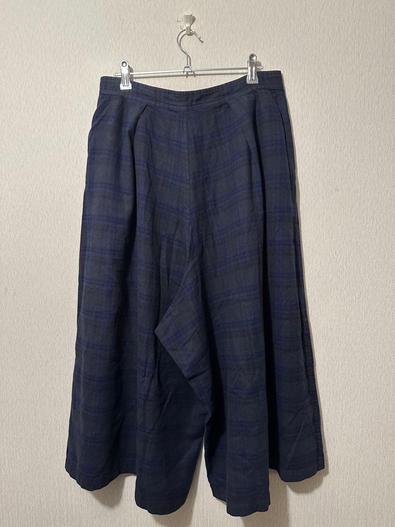 パンツ Yohji Yamamoto Wide Check Pants