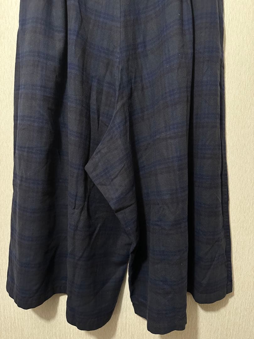 パンツ Yohji Yamamoto Wide Check Pants