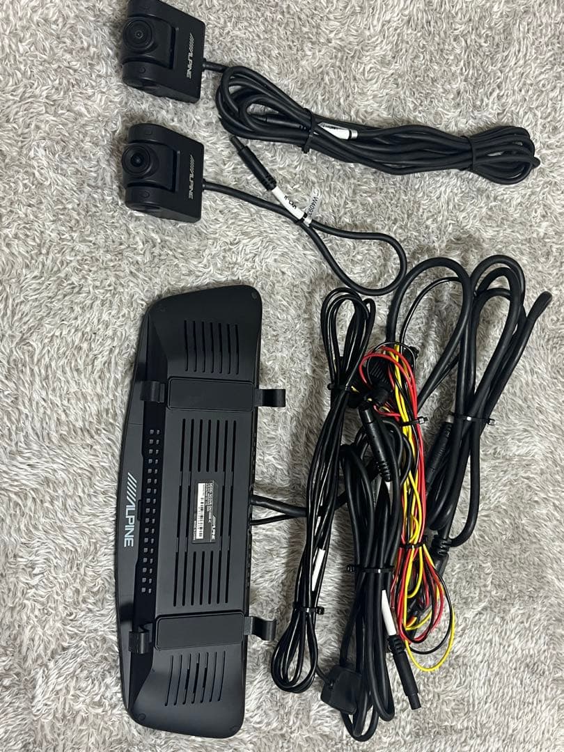 ALPINE DVR-DM1000B-IC 前後ドラレコ‼︎美品‼︎不具合無し‼︎