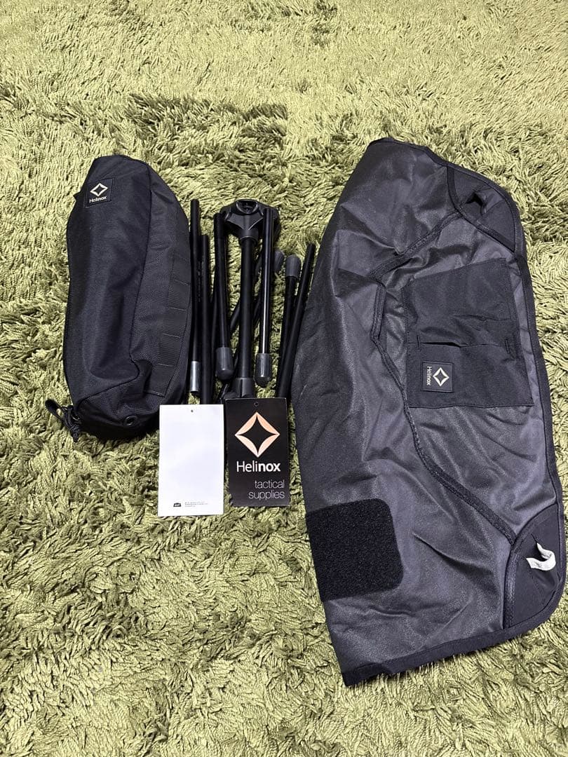 【美品】Helinox ヘリノックス　タクティカルチェア　ブラック