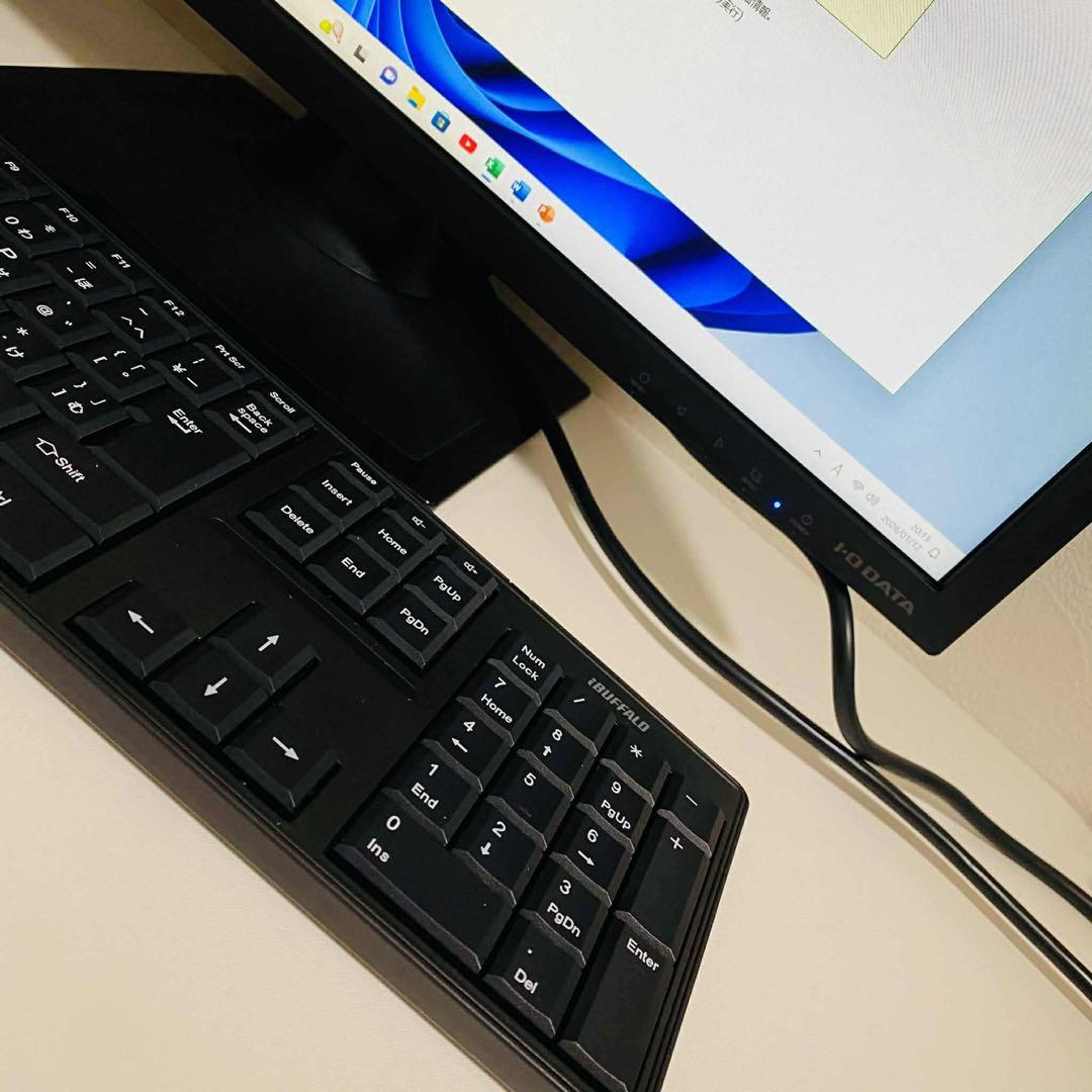 Y21 HPデスクトップSSDメモリ8G高速 Windows11オフィス付き