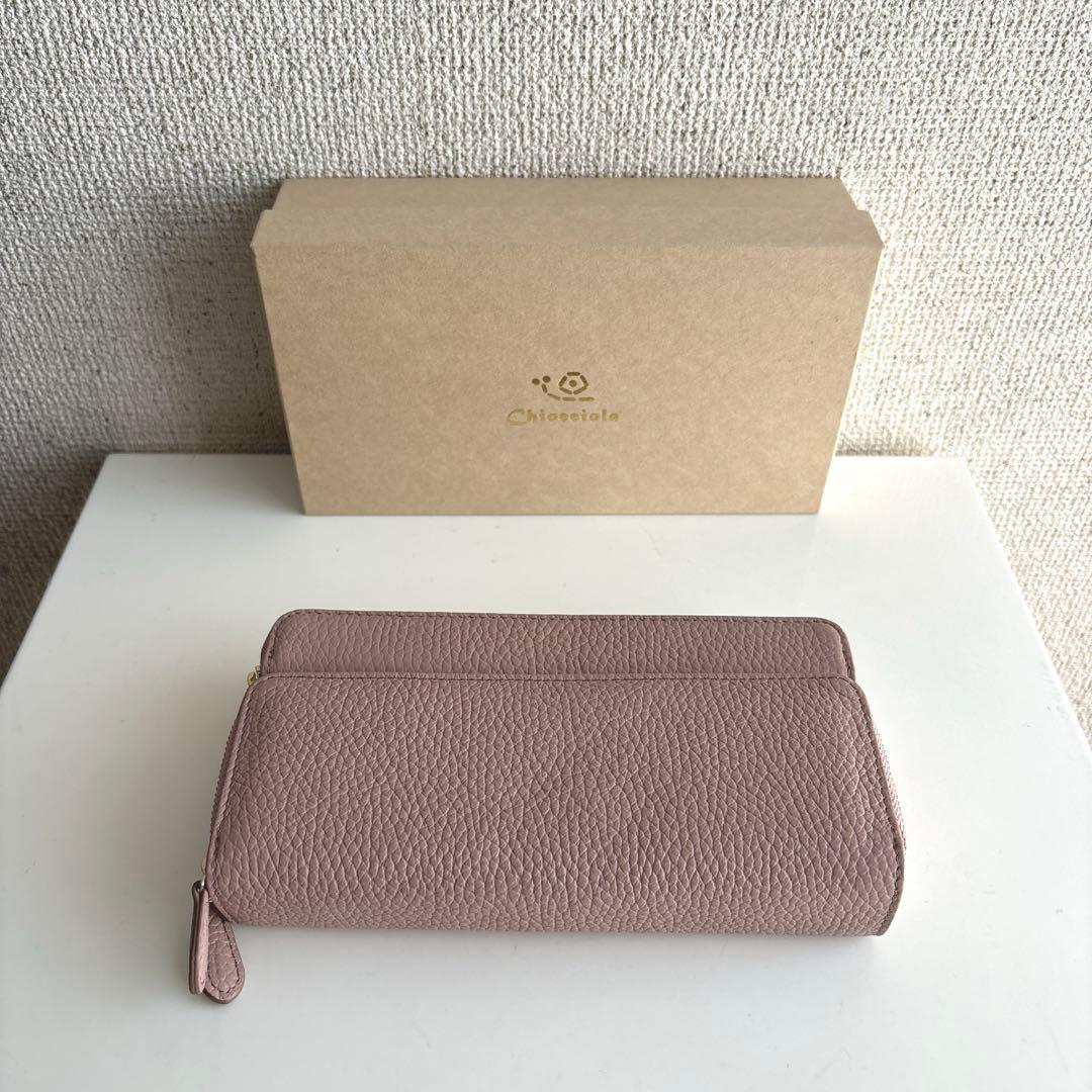 新品箱付き　Chiocciola キオッチョラ　三層独立ウォレット