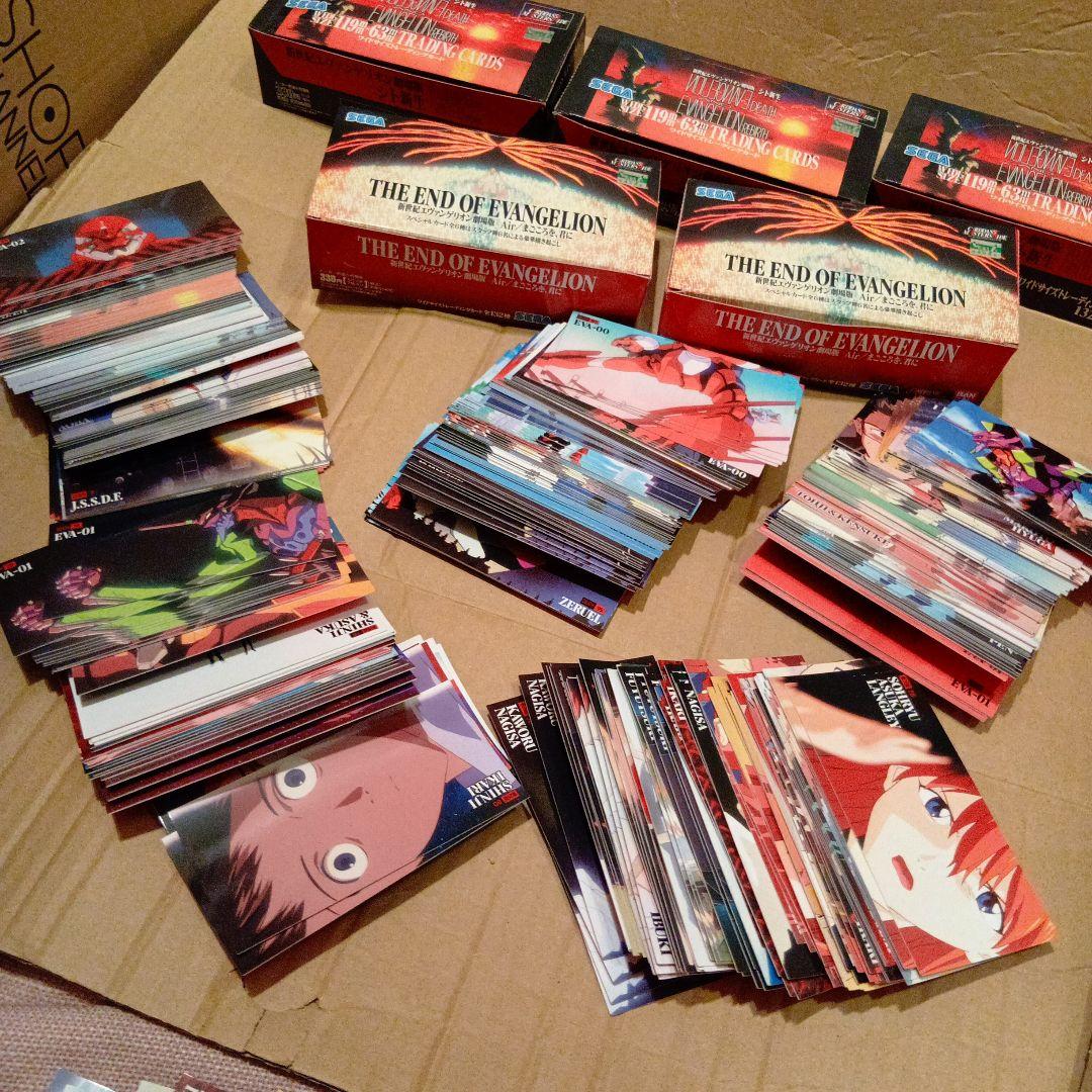 ▶大量　エヴァンゲリオン　劇場版　ワイドサイズ トレーディングカードセット
