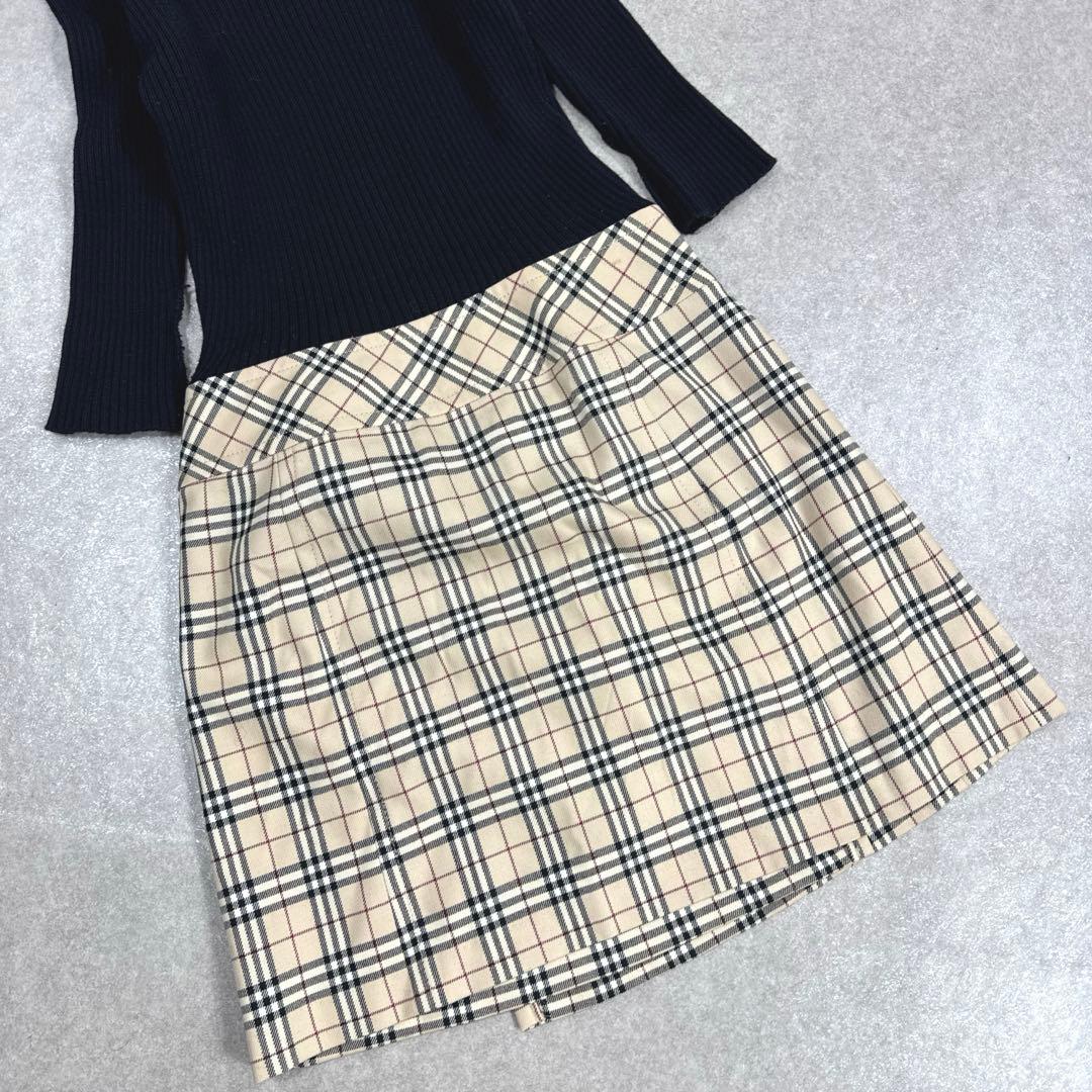 RT-152613　BURBERRYBLUELABELドッキングワンピース