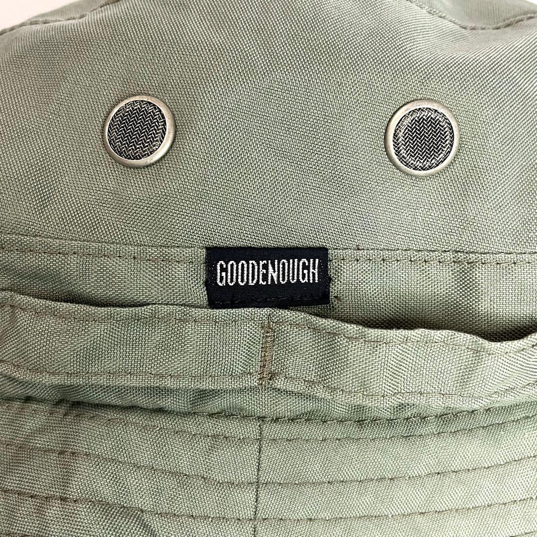 GOODENOUGH グッドイナフ サファリハット カーキ色 Lサイズ