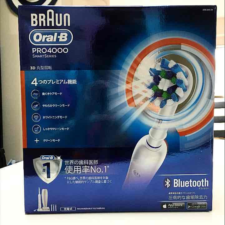 【新品未使用】BRAUN Oral-B PRO4000