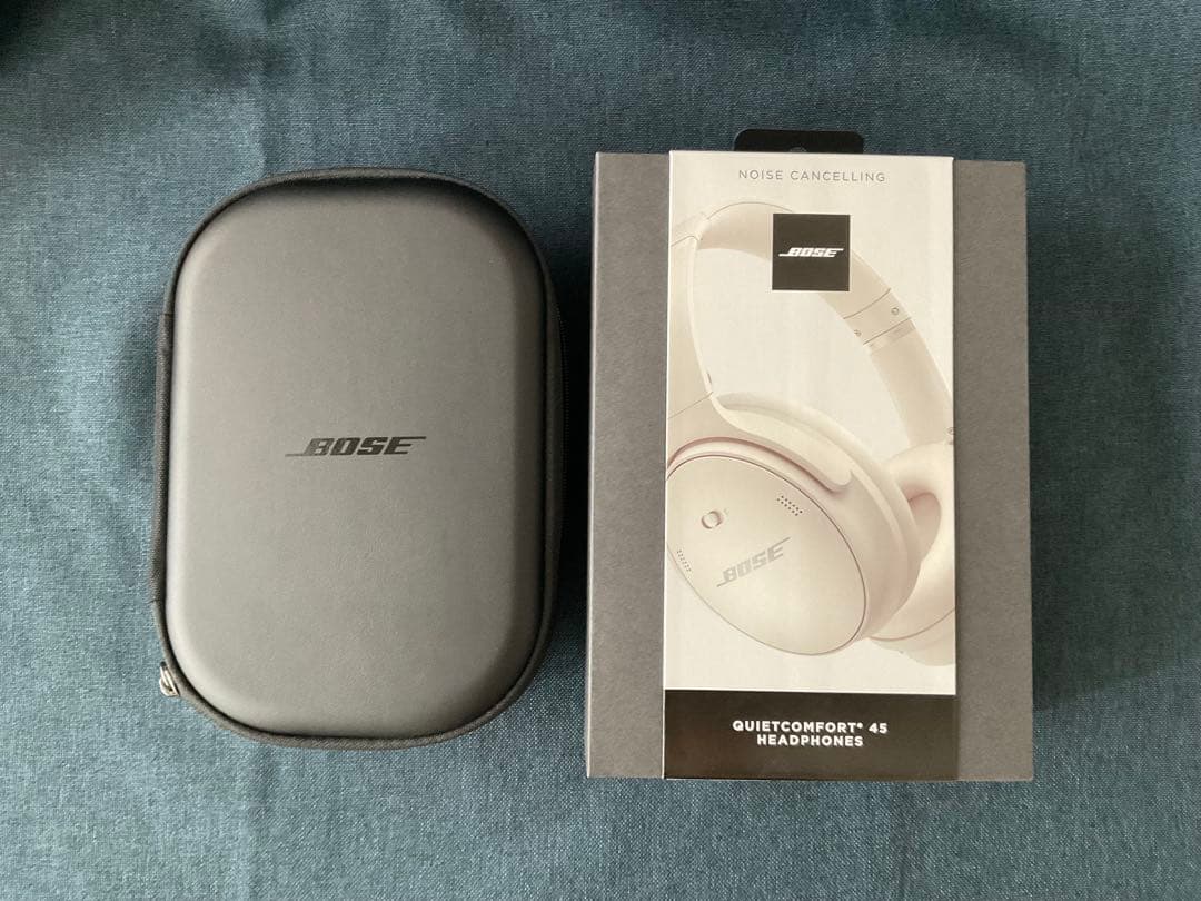Bose QuietComfort 45 ホワイトスモーク ほぼ未使用