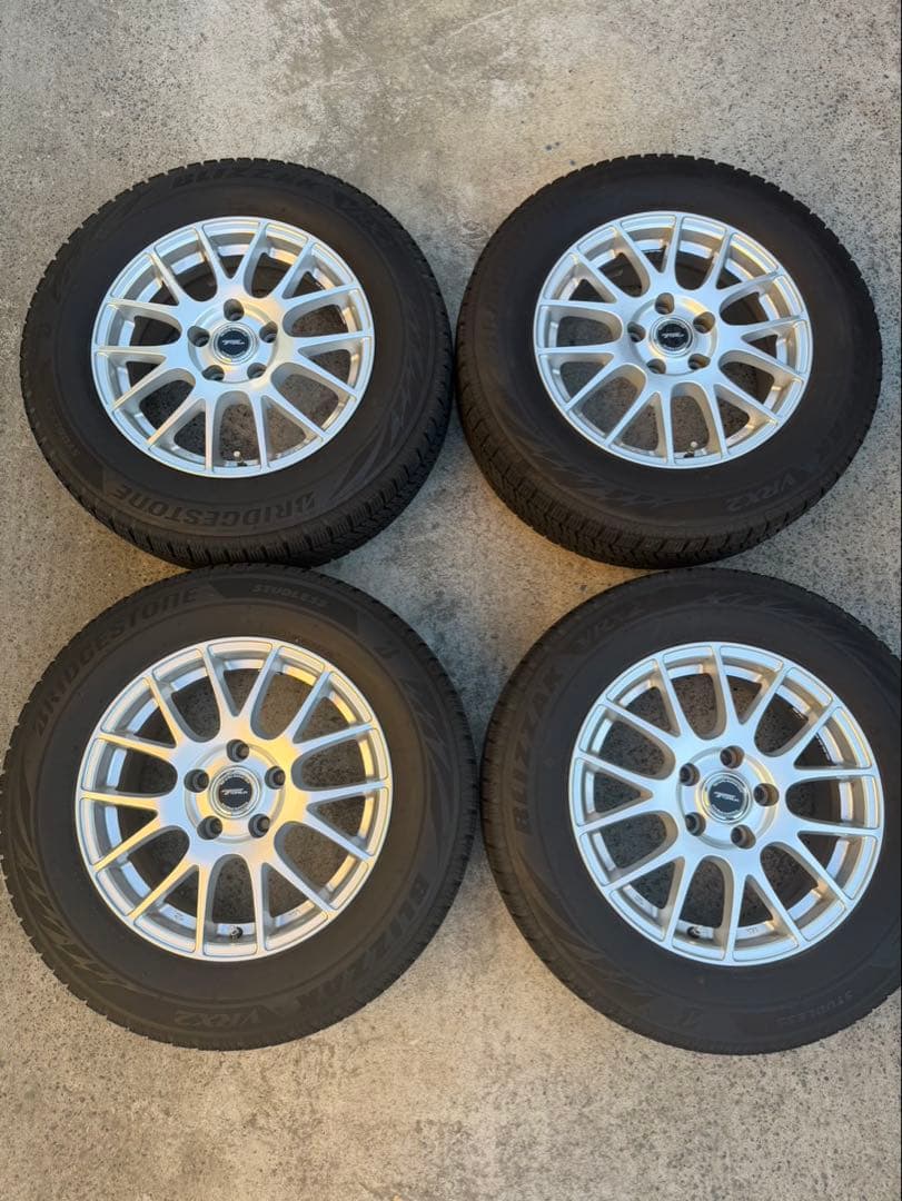 16インチ ホイールセット ブリザック アルファード