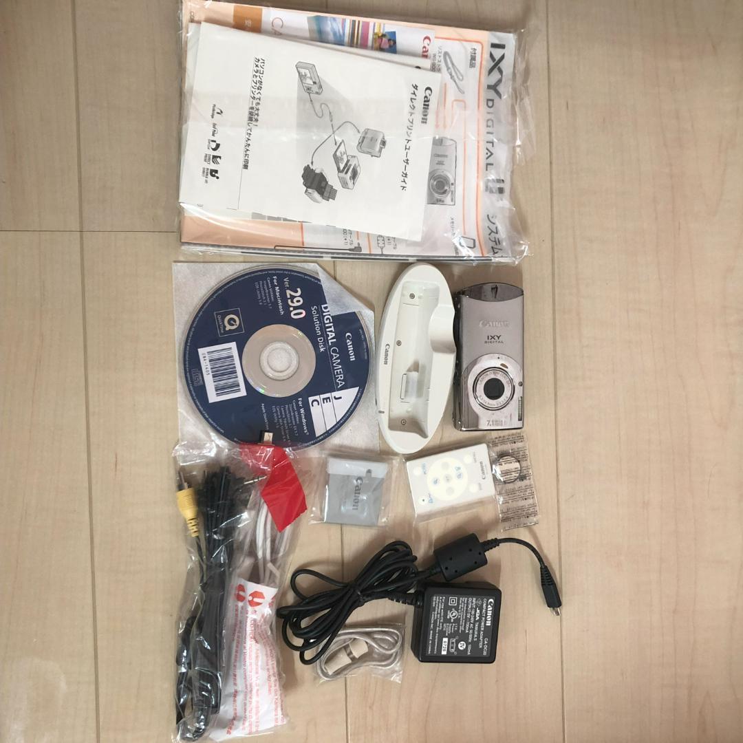 Canon キヤノン IXY DIGITAL L4　オリーブグレー