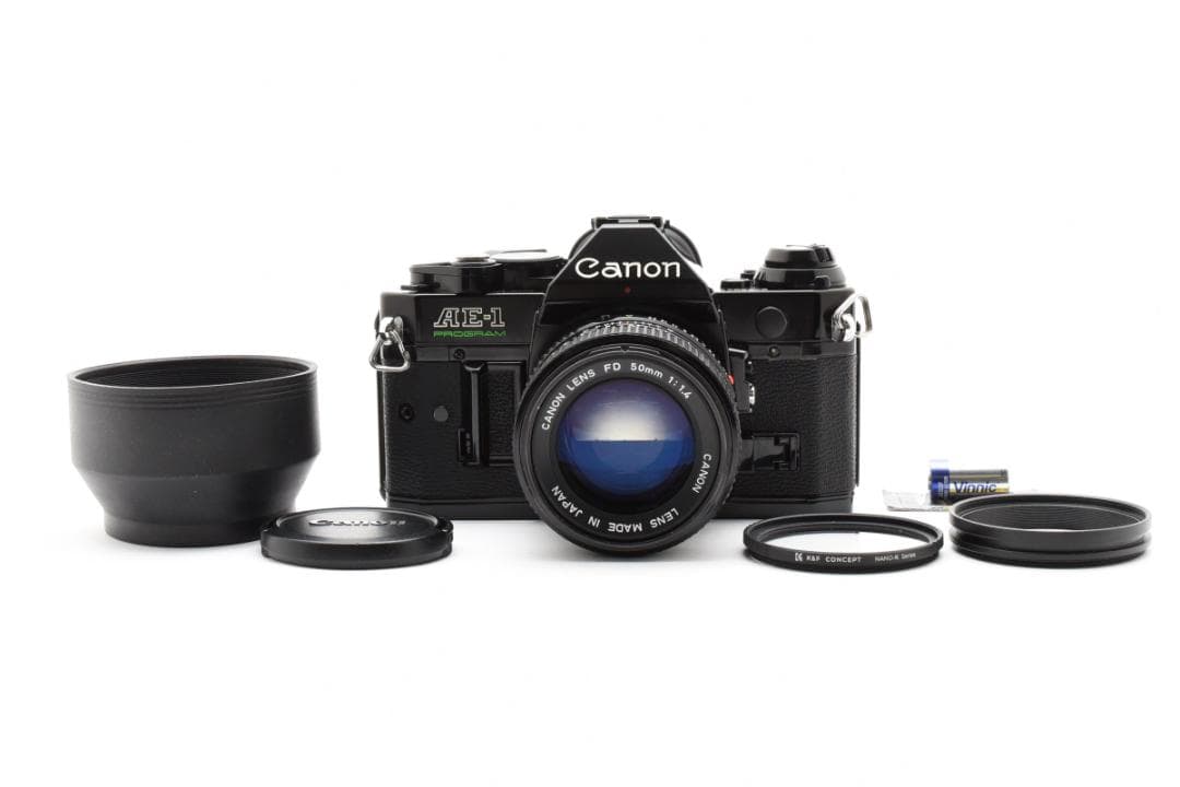 【美品】Canon AE-1 Program New FD 50mm F1.4
