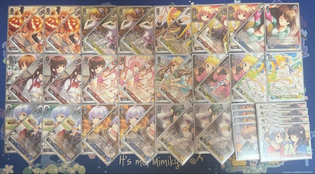 ヴァイスシュヴァルツデッキ販売　3色GF(仮)