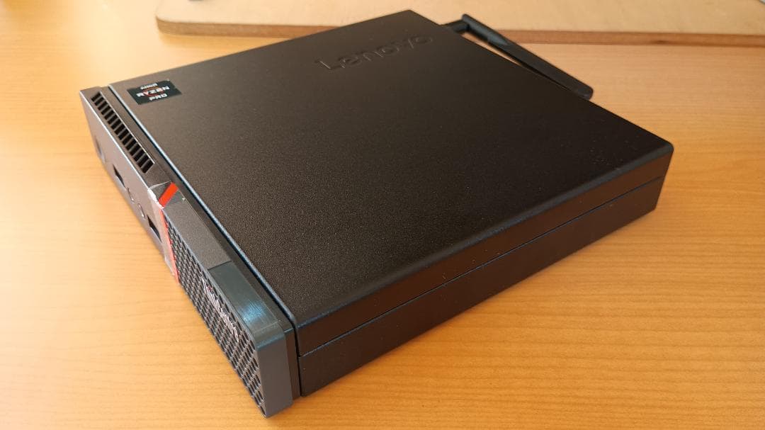 ミニPC LENOVO M715q Ryzen 5 PRO 2400GE