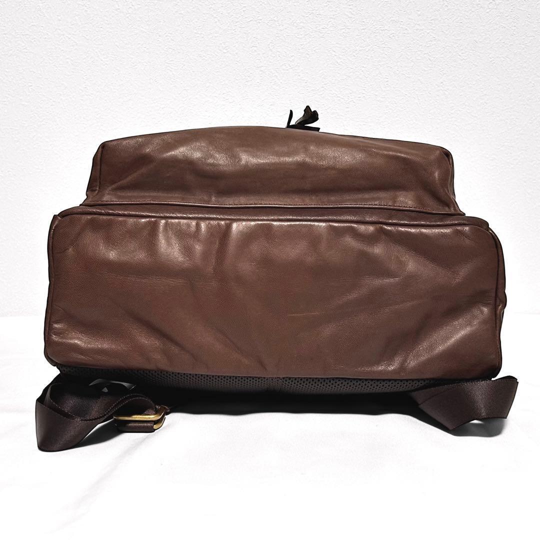 絶販品 美品 PORTER ポーター リュック フランク L ブラウン