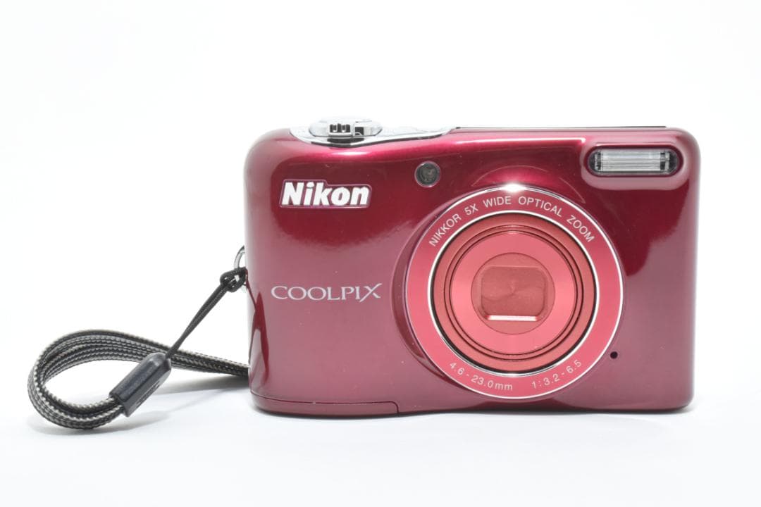 ⭐️美品⭐️ニコン Nikon COOLPIX L30 レッド 動作確認済み
