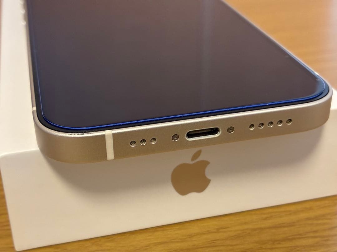 iPhone12 64GB ホワイト SIMフリー 箱 iFace付