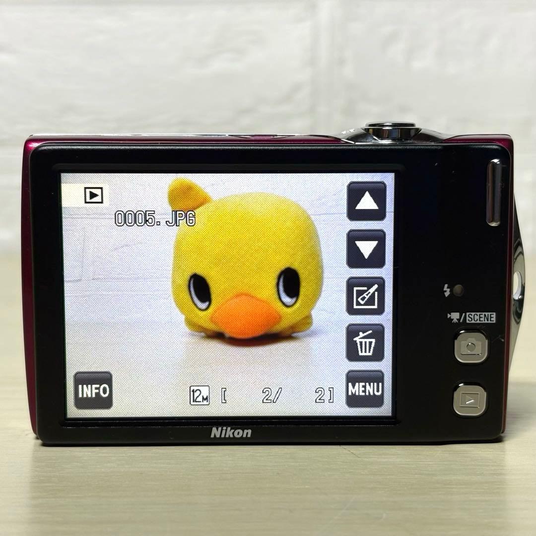 【美品セット】Nikon COOLPIX S4000 ニコン ピンク SDカード