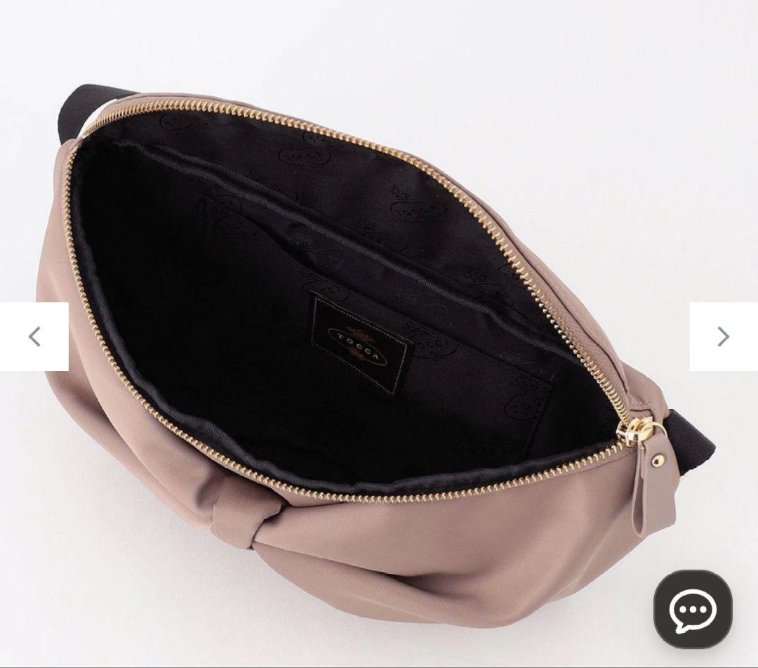 TOCCA 撥水RIBBON KNOT BODY BAG ボディバッグ