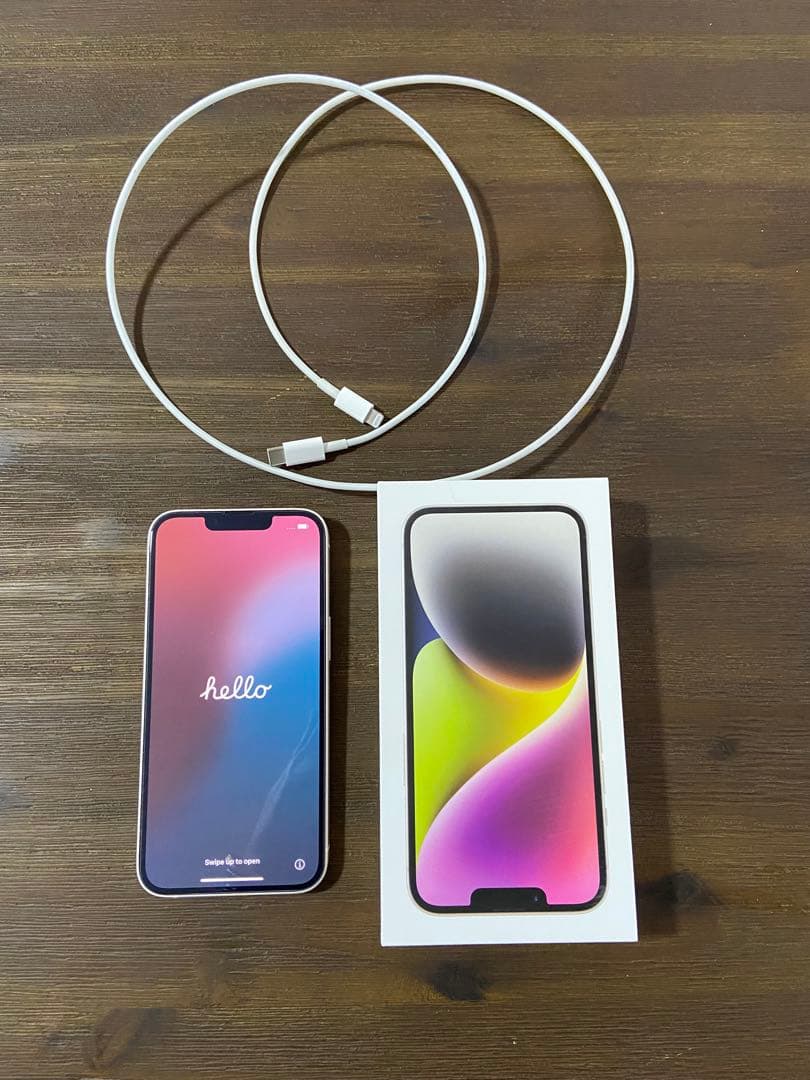 iPhone 14 本体 128GB ホワイト 88%