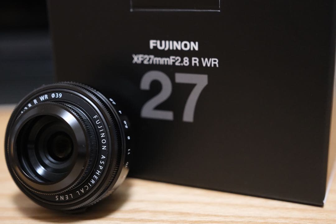 【フィルター付】FUJINON XF27mmF2.8 R WR レンズ