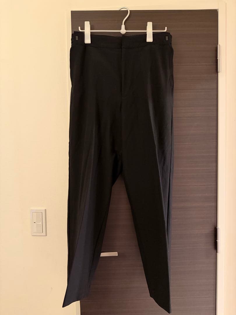 everyone×FARAH wool adjustable trousers