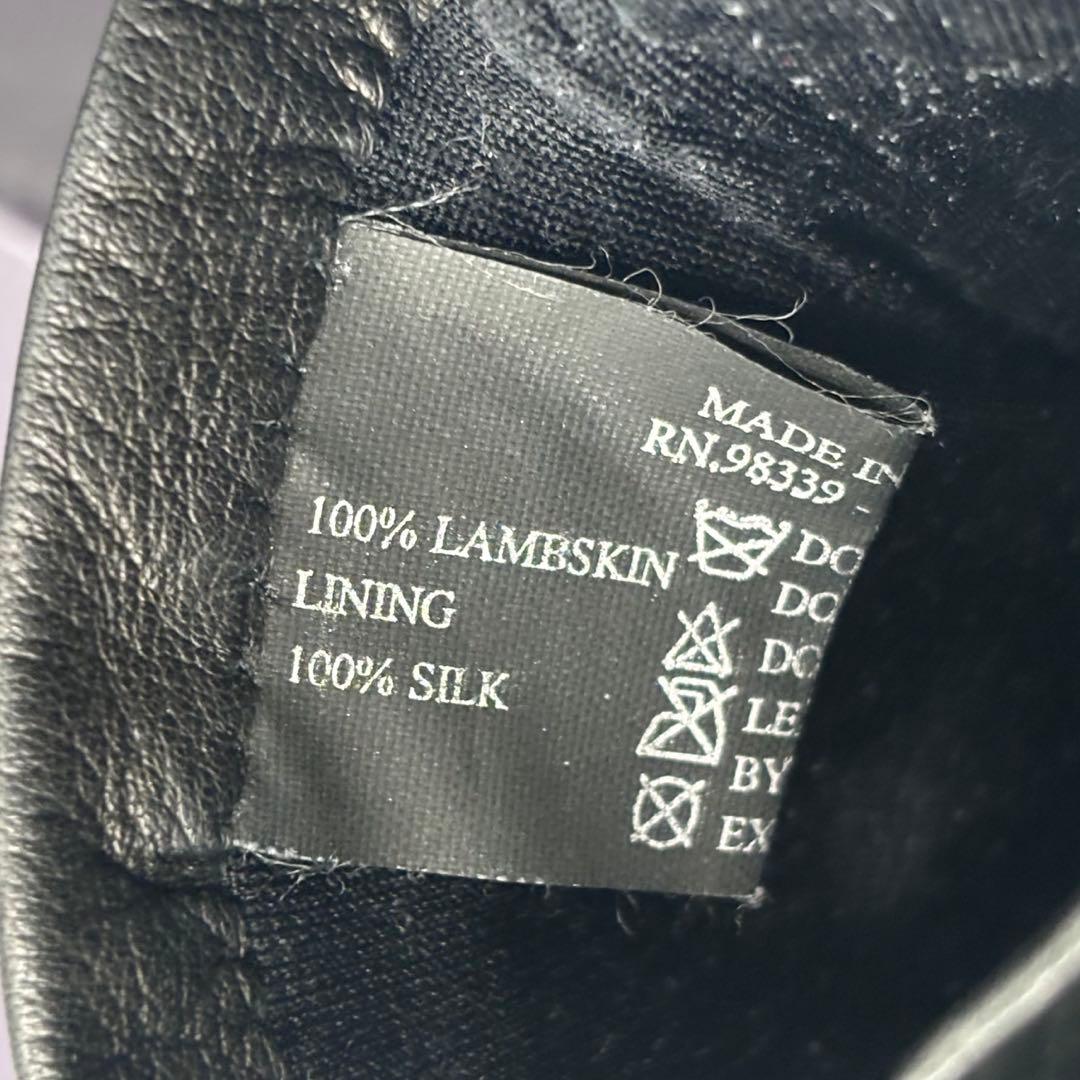 PRADA☆レザーグローブ ブラック サイズ7