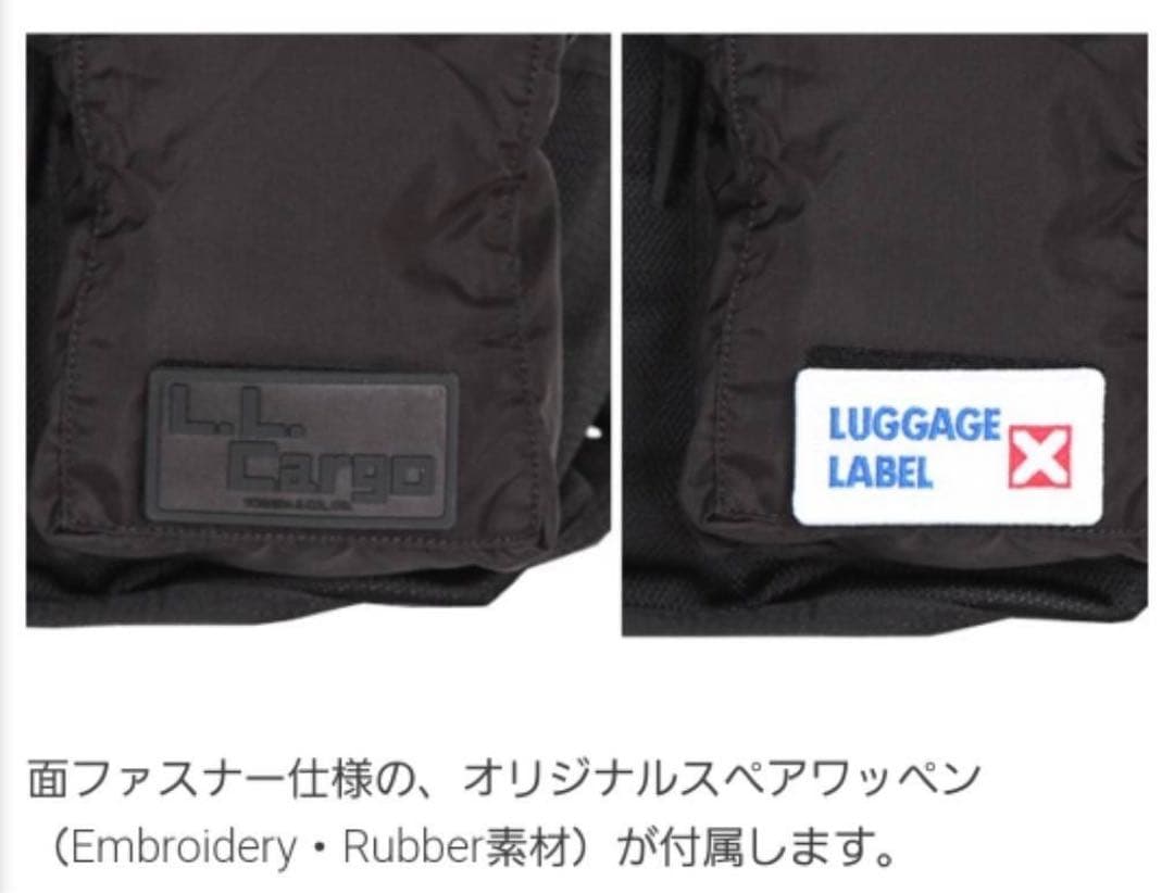 新品　定価36,300円 ラゲッジレーベル ボストン バッグ 黒 トラベル 旅行