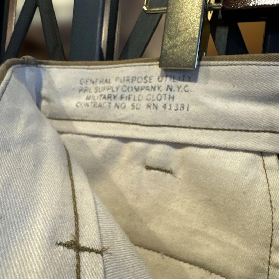 RRL ダブルアールエル　ヘビーオンスチノクロス　オフィサートラウザー　未使用品