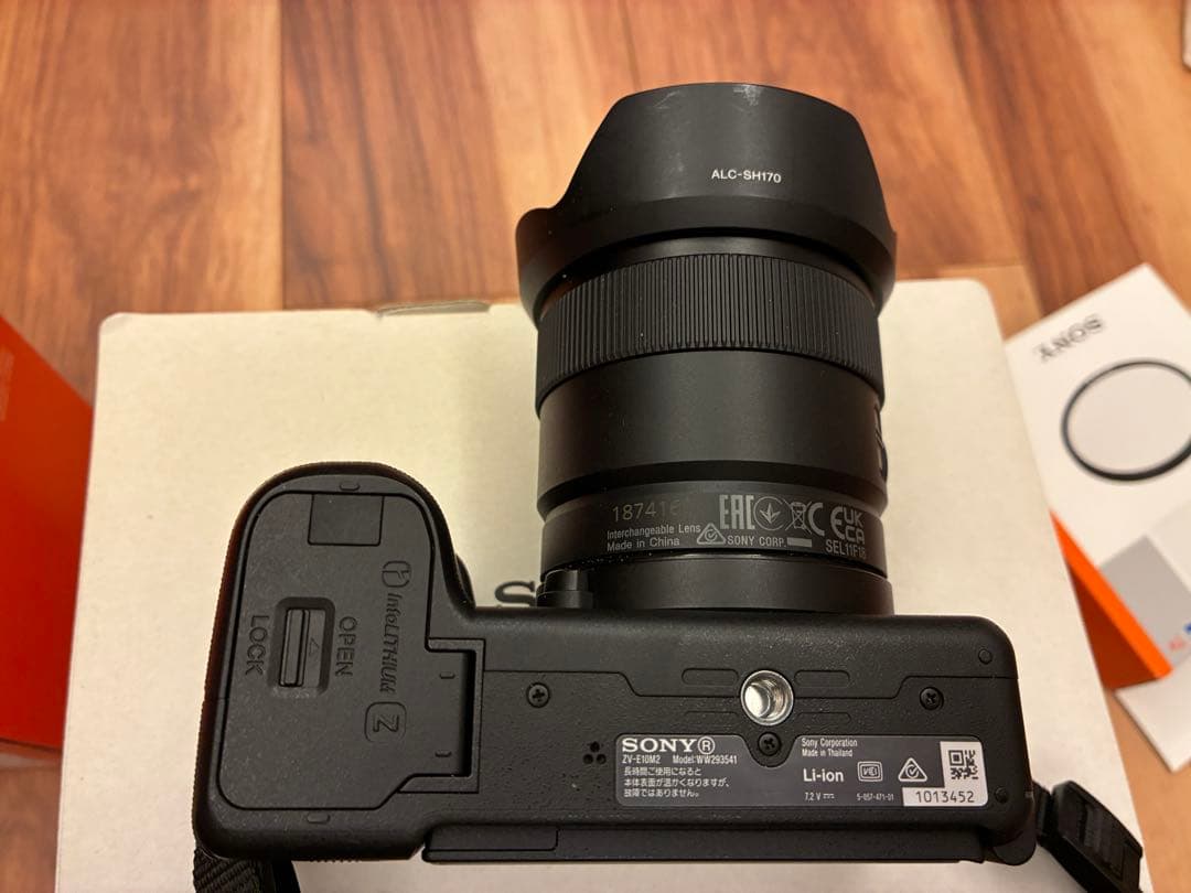 icemanSony ZV-E10ii&SONY SEL11F18レンズ