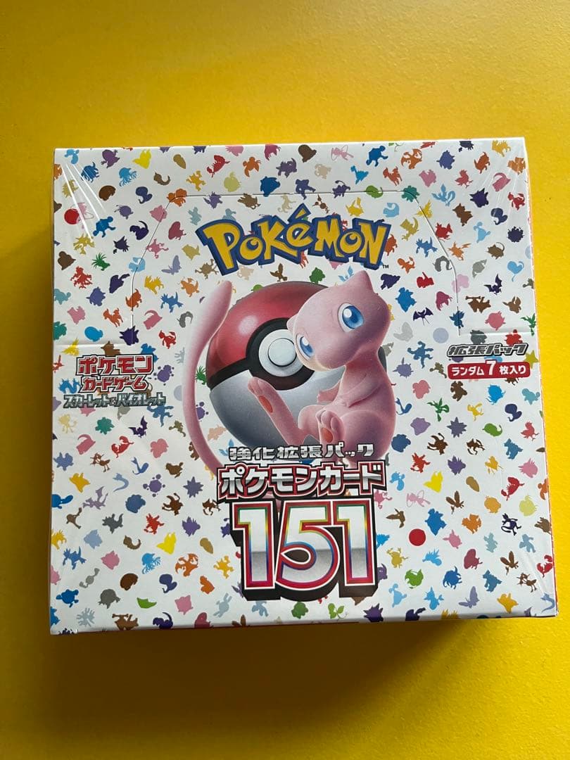 さ*ら様 ポケモンカードゲーム　151 シュリンク付き　1BOX