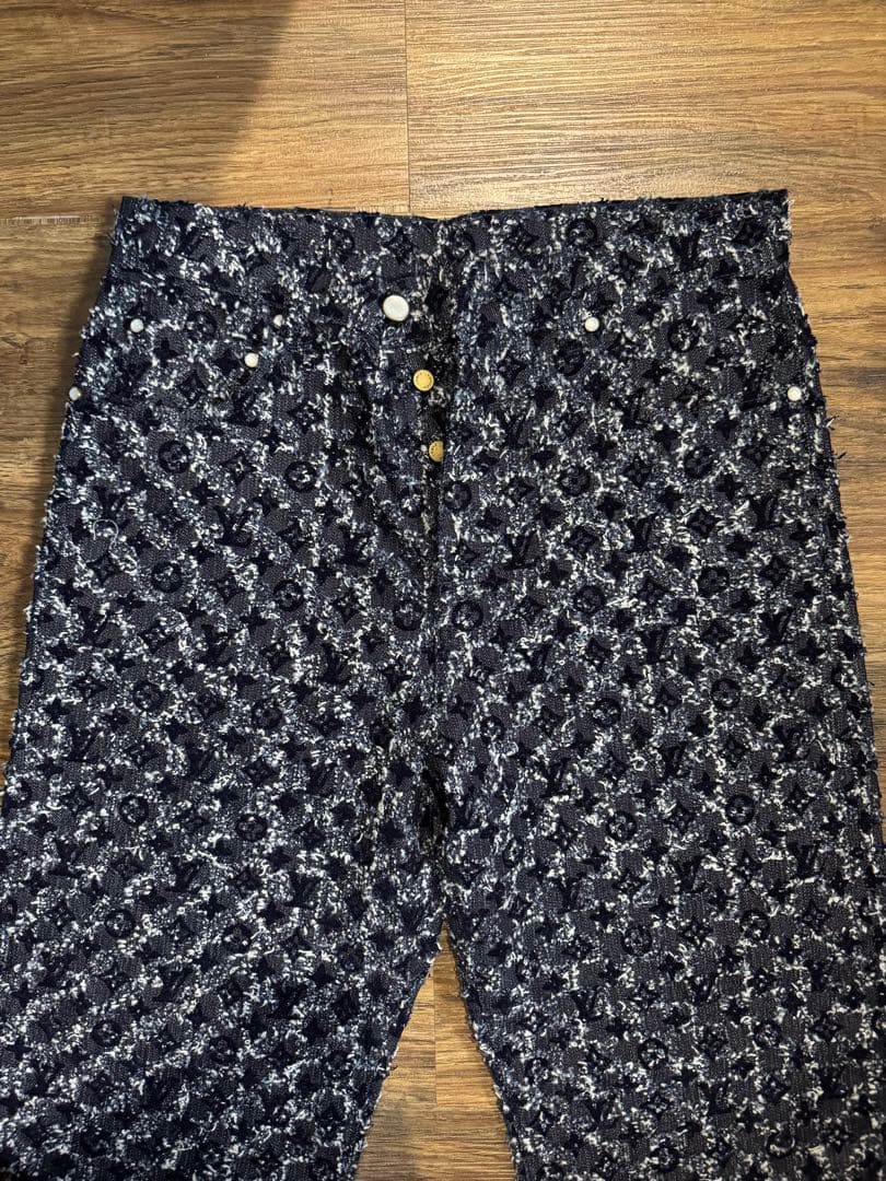 フロクッド モノグラム デニムスケートパンツ