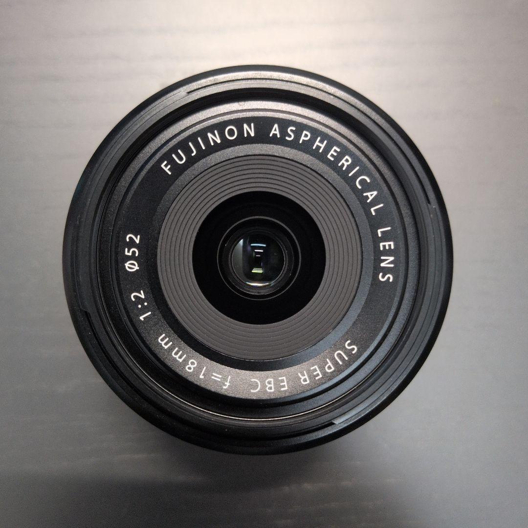 FUJIFILM XF18mmF2 R パンケーキレンズ