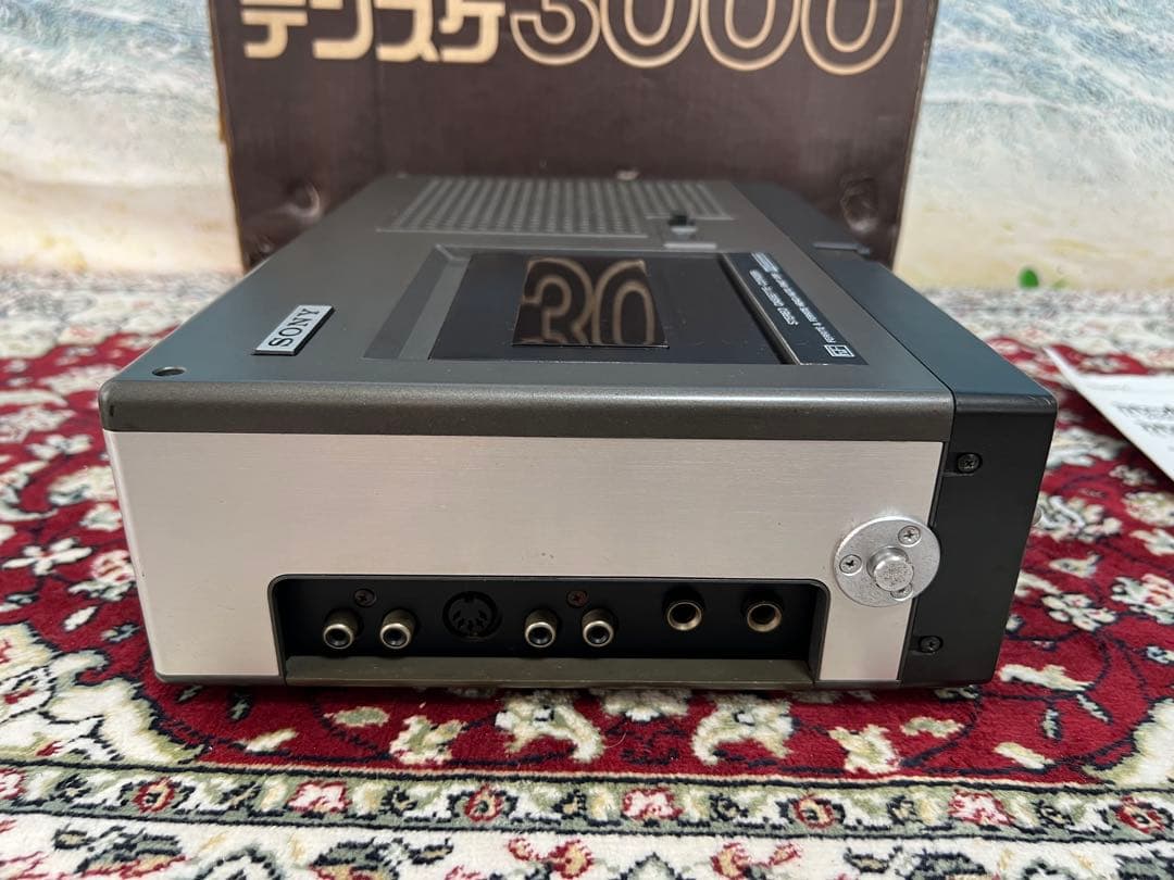 希少ソニー TC-3000SDデンスケ3000カセット中古品動作品美品箱付き
