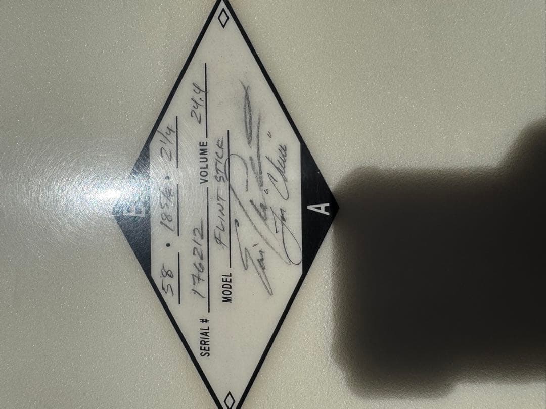 h*f様 サーフボード　HIC ERIC ARAKAWA FLINT STICK