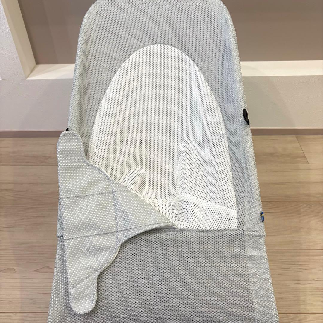 【極美品】 ベビービョルン バウンサー バランスソフトメッシュ グレー