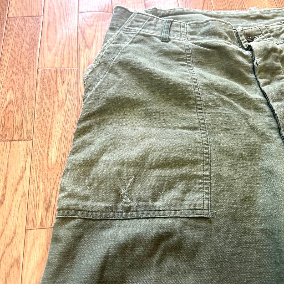 P*3様 【VINTAGE 60's】ベイカー パンツ オリーブグリーン