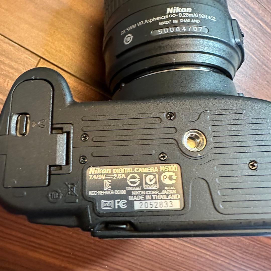Nikon D5100 ズームキット 一眼レフ 5506