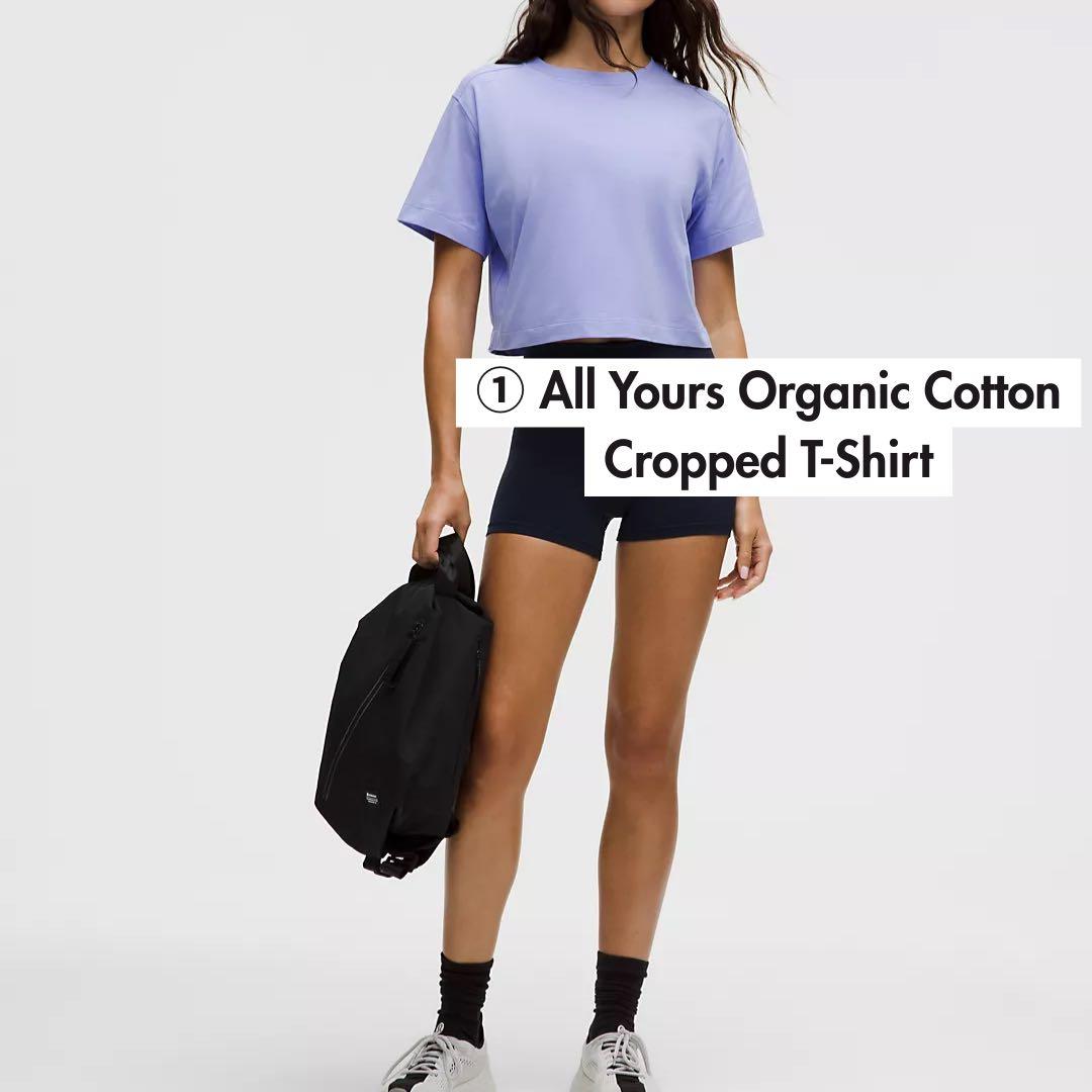 Lululemon３点セット レディースTシャツ／キーチェーン／靴下